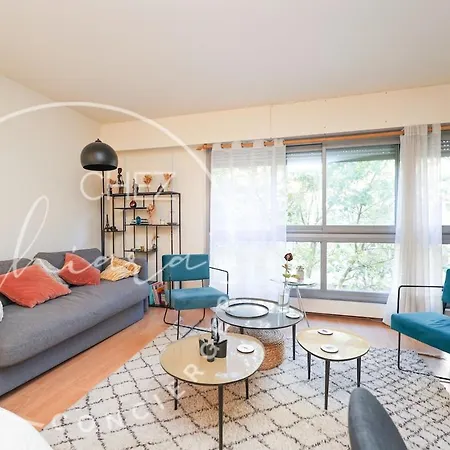 Apartmán Comfortable & Bright Flat Canal St Martin For 4 Pp