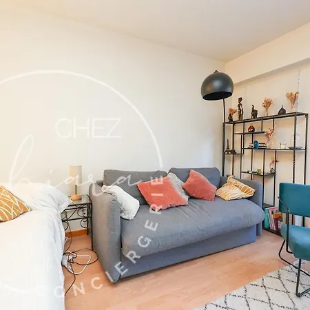 Apartmán Comfortable & Bright Flat Canal St Martin For 4 Pp Paříž