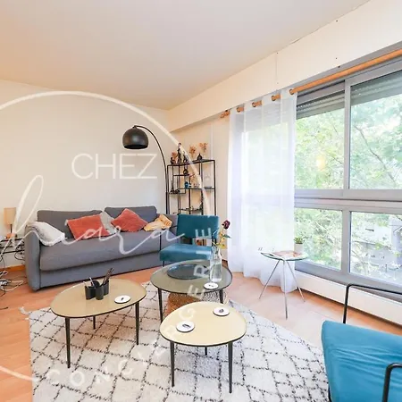 Apartmán Comfortable & Bright Flat Canal St Martin For 4 Pp Paříž